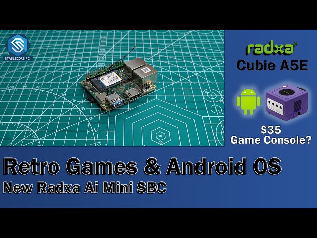 Cubie A5E: AI Mini SBC for Retro Gaming!