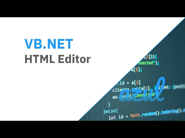 J Coding - HTML Editor in VB.NET