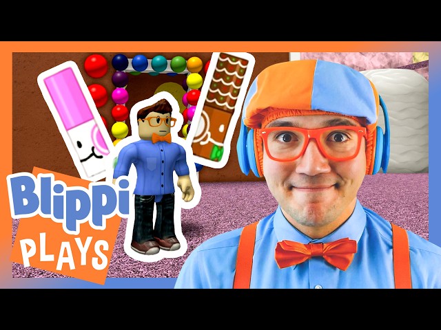 Find the HIDDEN MARKERS!  | Blippi Plays | Educational & Gaming Videos for Kids
