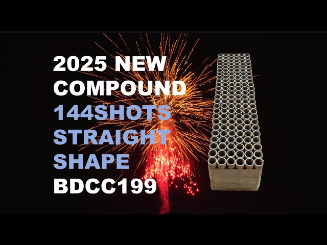 2025 NEW BDCC199 25*30*175MM 144SHOTS STRAIGHT SHAPE COMPOUND