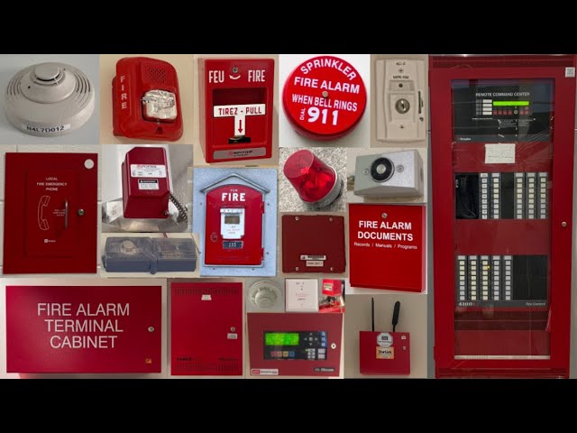 Components of Fire Alarm Systems | A Basic Fire Alarm System Overview