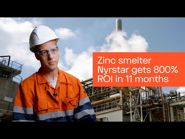 Zinc smelter Nyrstar gets 800% ROI in 11 months | Smart asset monitoring with Samotics