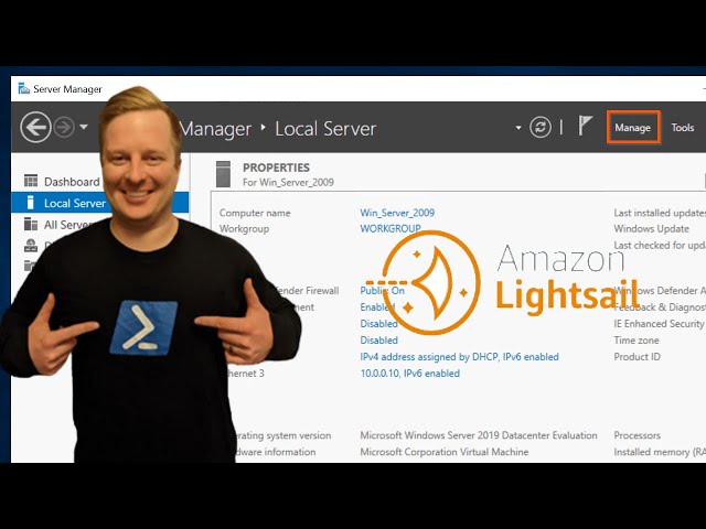 How to Setup a Windows Server 2019 Domain Controller on Amazon Web Services