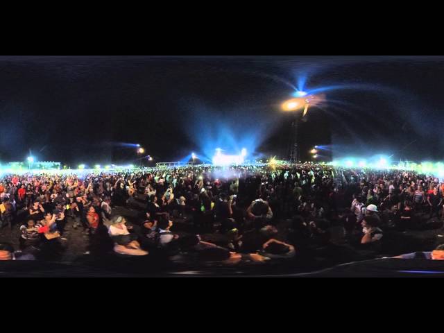 360 view of Rolling Stones' Havana concert