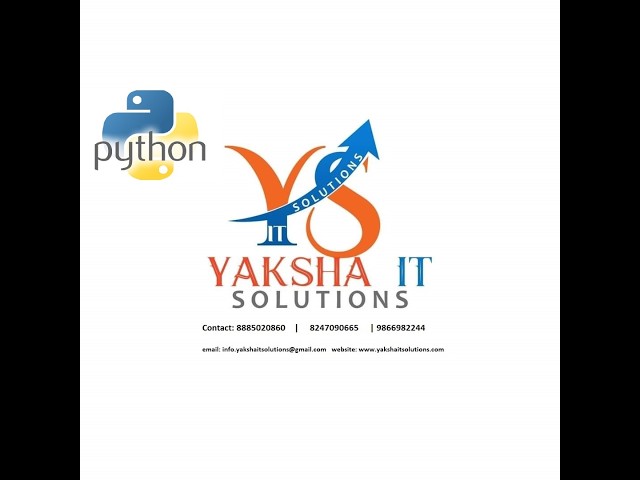 01.  | (07-09-26) PYTHON FULL STACK BATCH - 2026 | YAKSHA IT  SOLUTIONS |