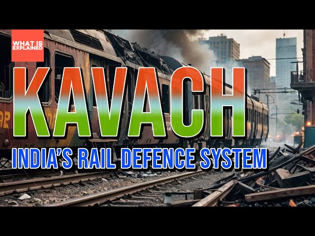 What Is KAVACH? The Indian System That Stops Train Crashes at 160km/h