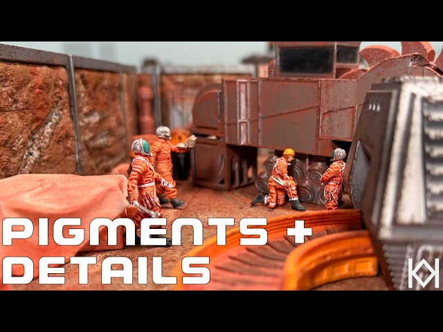 Boost your Modelling with Pigments and Details - The Asteroid Base OSX-13 Diorama