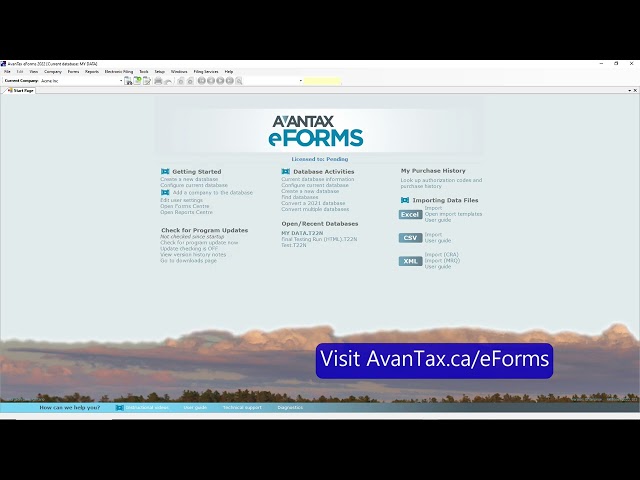 Introduction to eForms