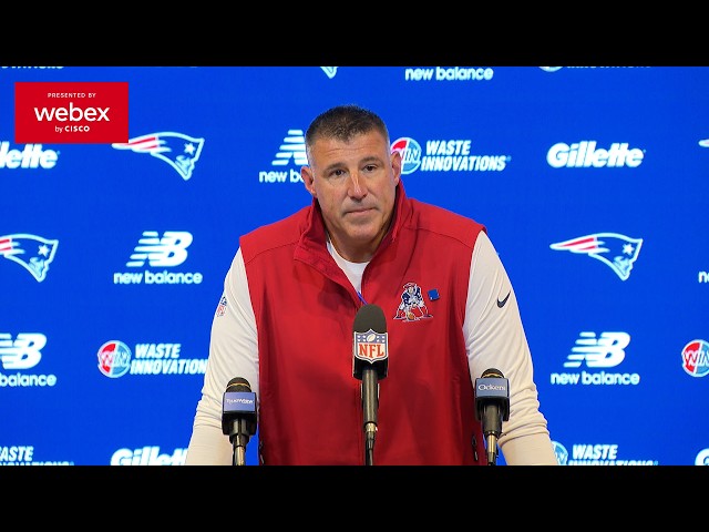 Mike Vrabel on Drake Maye: "He Was In Control." | Patriots Press Conference