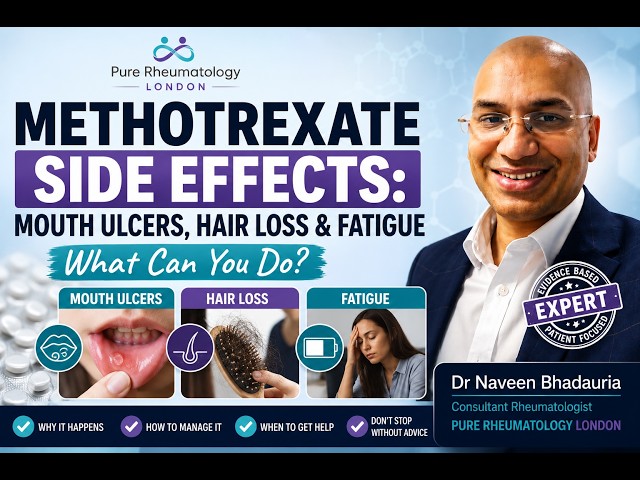Methotrexate Side Effects: Mouth Ulcers, Hair Loss & Fatigue – What Can You Do?