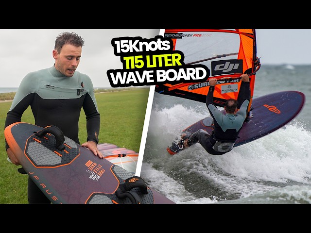 Lightwind Wave Session: Testing JP AUSTRALIA Freestyle Wave 115l