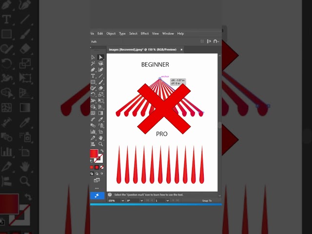 Adobe Illustrator Tips & Tricks – Beginner to Pro 🔥  #AdobeIllustrator #IllustratorTips #design