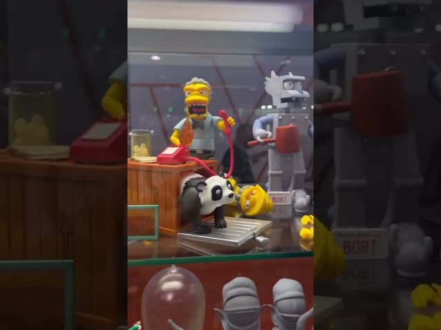 Simpsons items at D23 from Super 7. PART ONE.