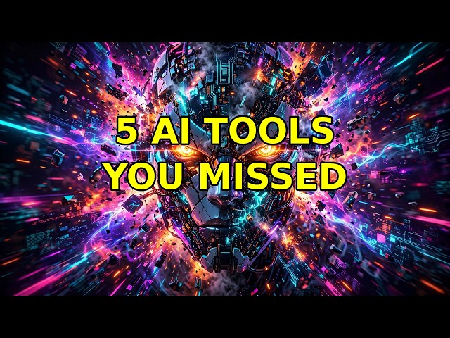 5 Hidden AI Tools You Missed This Week 🤖