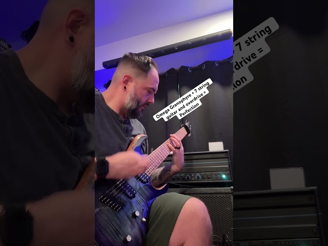 Omega Granophyre + 7 string guitar and overdrive