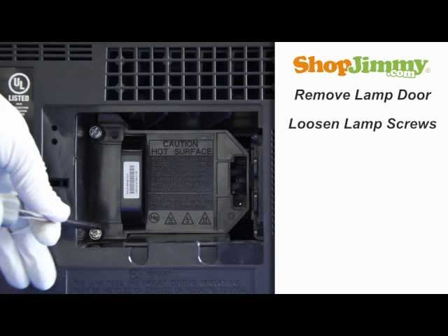 Mitsubishi DLP TV Repair - Replacing & Installing 915P061010 DLP Lamp - How to Fix DLP TVs