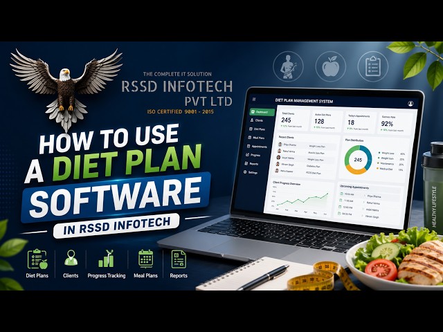 🥗 How to Use Diet Plan Software | Complete Dietitian & Nutrition Management Guide | RSSD Infotech