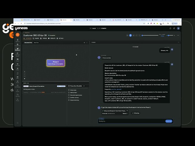Your Coding Agent Can’t Do This: Raw Data → Customer 360 Live 25 Minutes