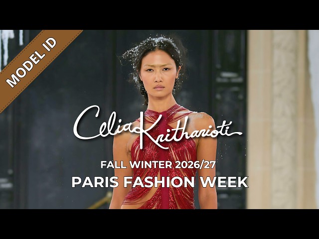 Celia Kritharioti Fall Winter 2026/27 Fashion Show Model ID | Paris Fashion Week