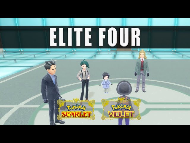 Pokemon Scarlet and Violet Elite Four walkthrough guide How to beat the Elite 4