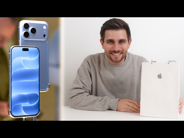 I bought the iPhone 18 Pro at the Apple Store! My first impressions
