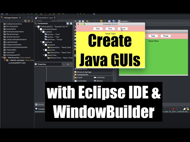 Java GUIs for DP Computer Science