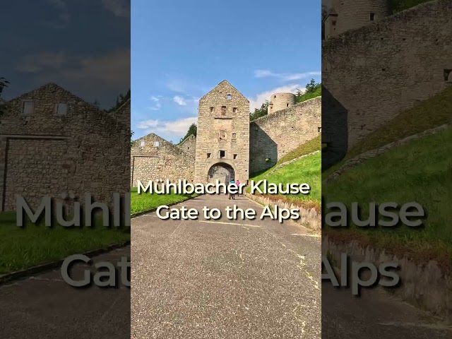 Gate to the Alps – Biking Past an Ancient Fortress