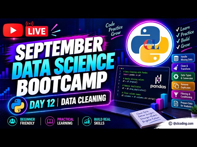 September Data Science Bootcamp  | Day 12 | Data Cleaning