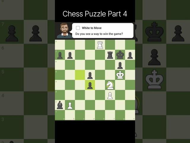 Chess Puzzle Part 4 #chess #gaming #puzzle
