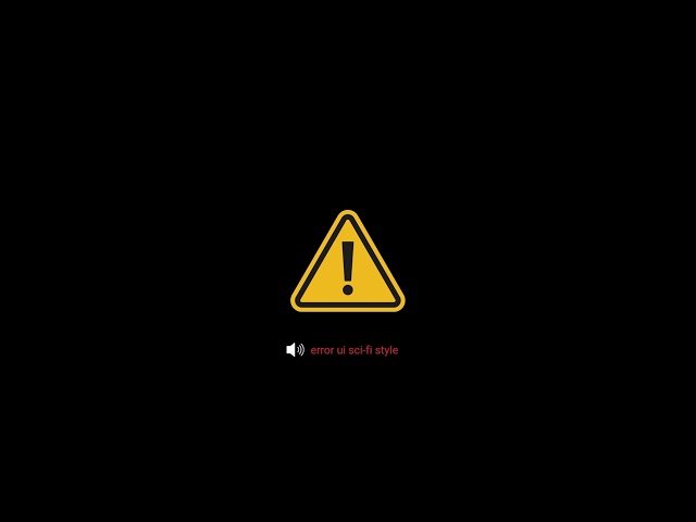 Free Sci-Fi Error Sound Effects — 2 UI Error SFX | Game Ready, No Copyright