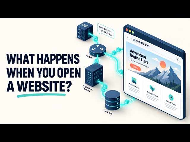What Happens When You Open a Website?