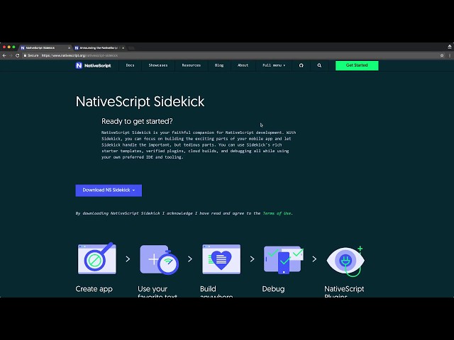 A Brief Tour of NativeScript Sidekick