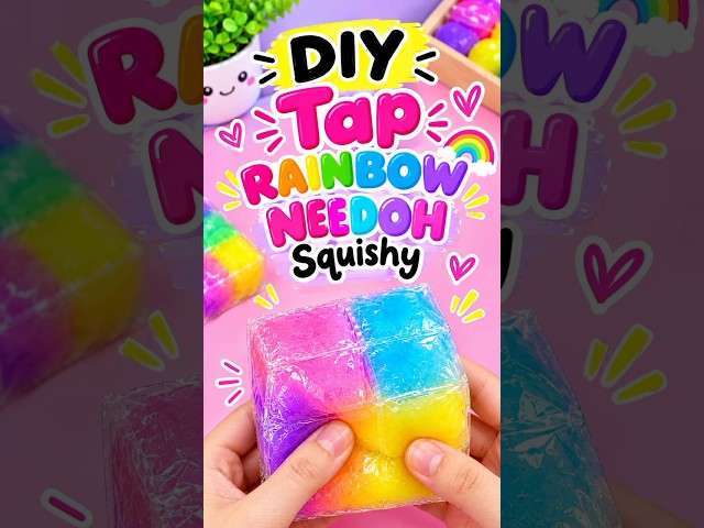 DIY NeeDoh Squishy 😱 #shorts #youtubeshorts #trendingshorts #viralshorts #viral #satisfying #funny
