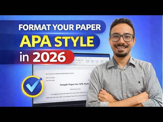 How to Format Your Paper in APA Style in 2026