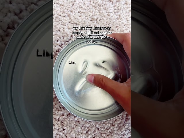 me thinking this lid was empty until i realized it’s made of liquid glass putty..
