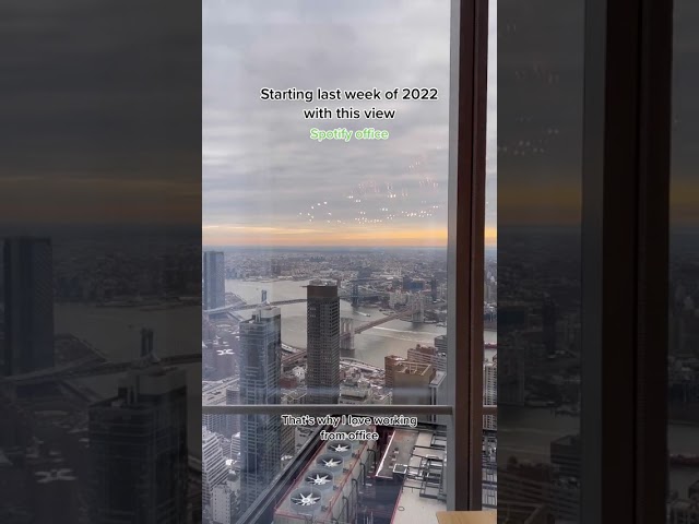 Starting last week of 2022 year with this view #nyc #Tech... #Shorts #dima.osadchy