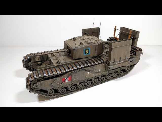 AFV Club Churchill Mk.III (Dieppe Raid) build review