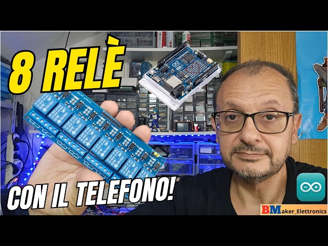 8-Channel 12V Relay Module: Complete Guide with Arduino Uno R4 WiFi and Smartphone