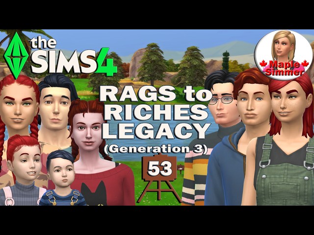 King Andrew? Pt 53: Gen 3 of Maple's Rags to Riches Legacy (Sims 4)