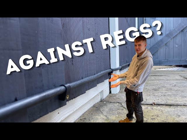 Installing against regs? , power to summer house - Electrician