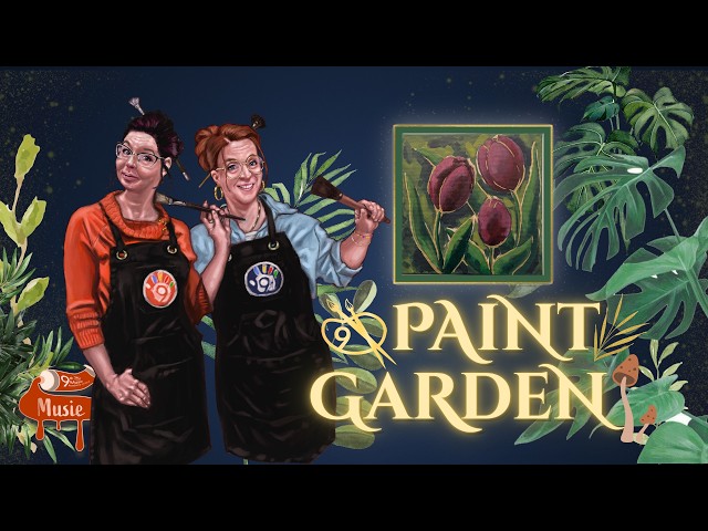 The Paint Garden - Tulip Step 3