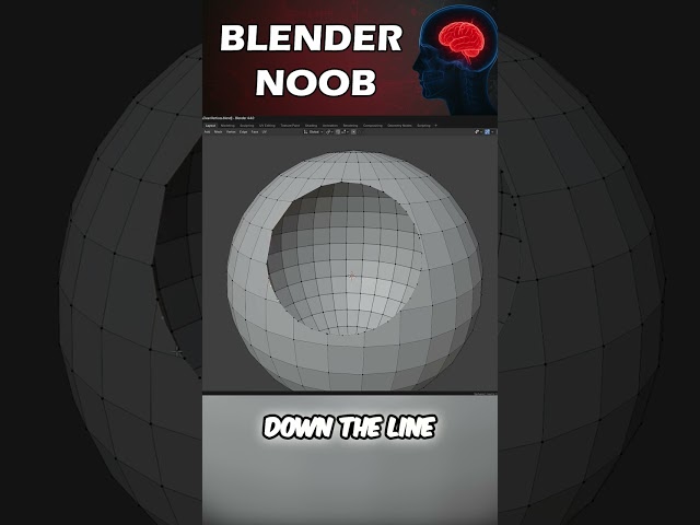 🔥 Blender Fixing Boolean Topology & Holes – Noob to Ascended!