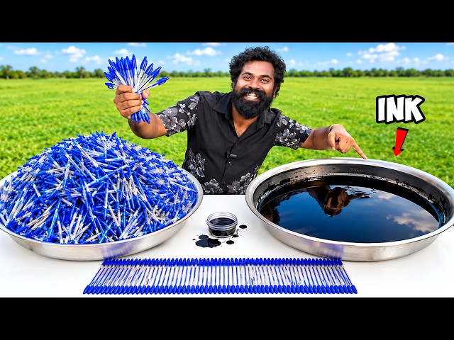 I Extracted Ink From 5000 Ball Pen | M4 Tech |