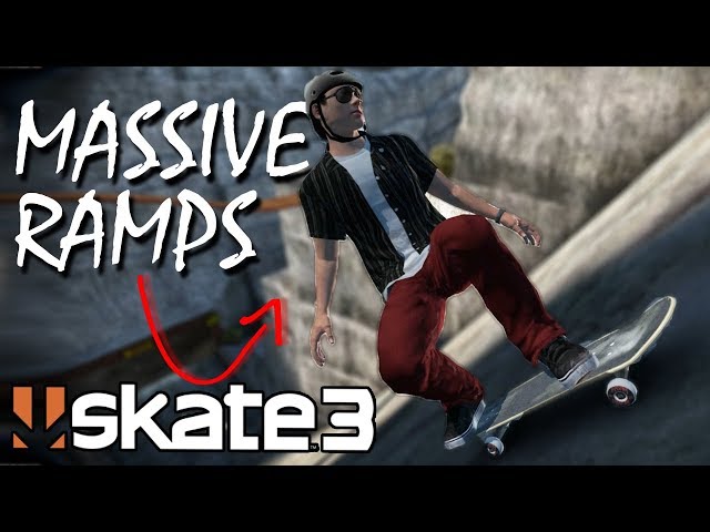 Skate 3: Speed Glitching Up MASSIVE Ramps!