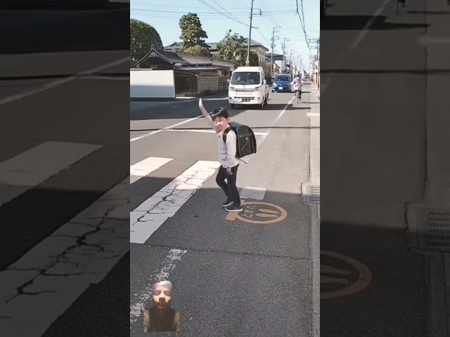 चीनी बच्चा कैसे सड़क पार करता है? How Chinese Kid Cross Road 🛣️ #shorts #factsxpose