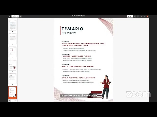 Sesión 01 - Python Básico