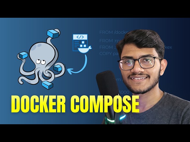 Docker Compose Explained & Hands-On | Build Multi-Container Apps Easily