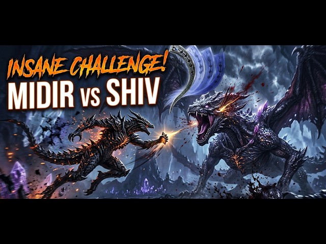 Can You Beat Midir with ONLY Church Guardian Shiv? 🤨#Dark Soul 3 #challengerun