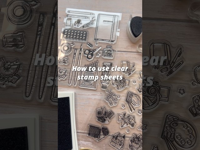 In case you didn’t know how to use stamp sheets… 🤭