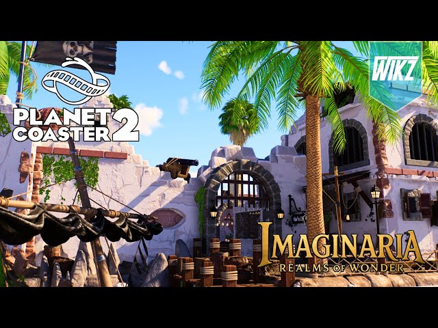 SUPER DETAILED Pirate Restaurant + New Flat Ride! | Planet Coaster 2 Community Park